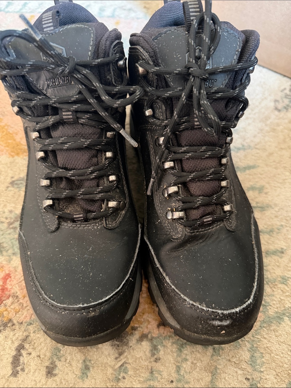 Khombu Summit Men's Leather Hiking Boot Size 9